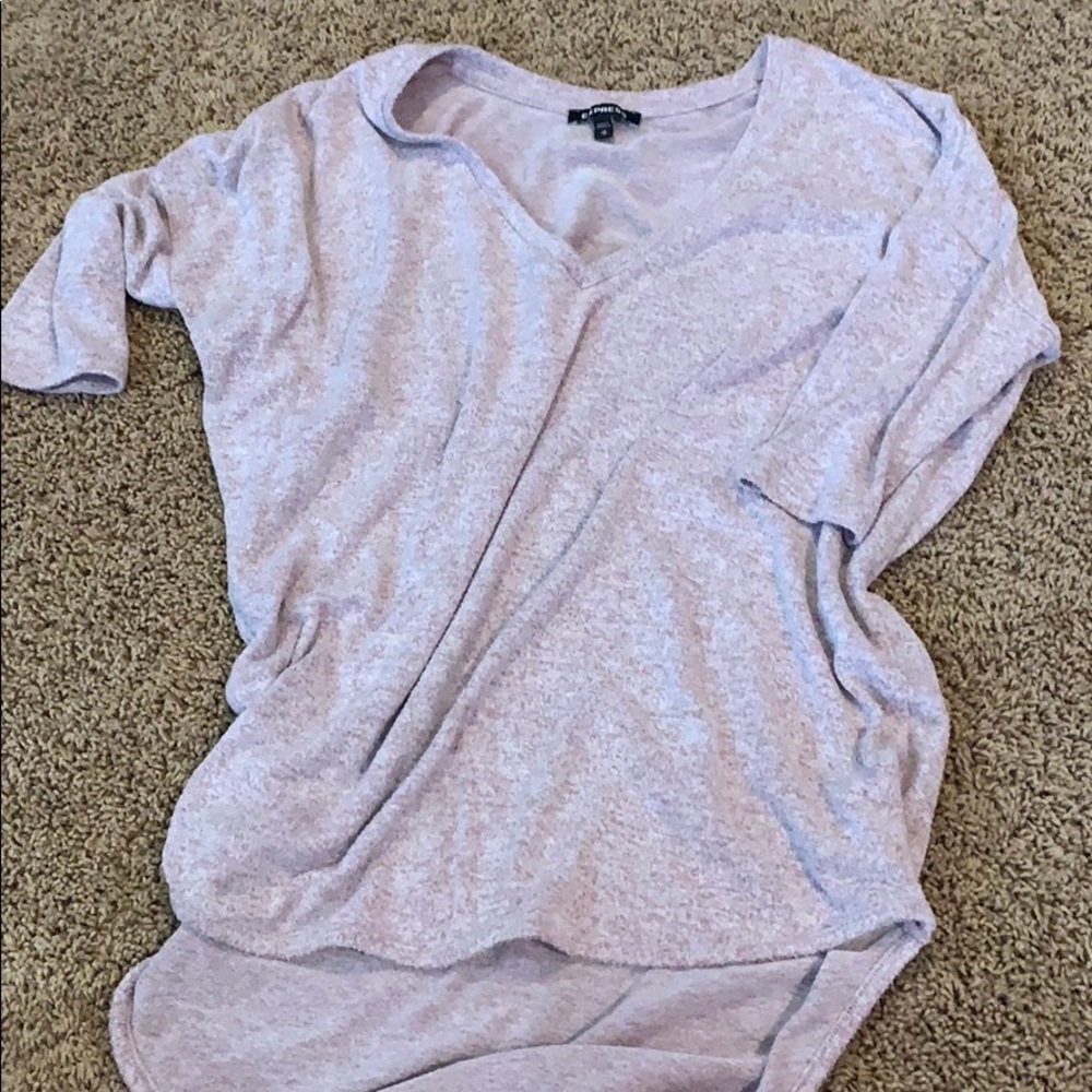 Express 1/4 sleeve shirt